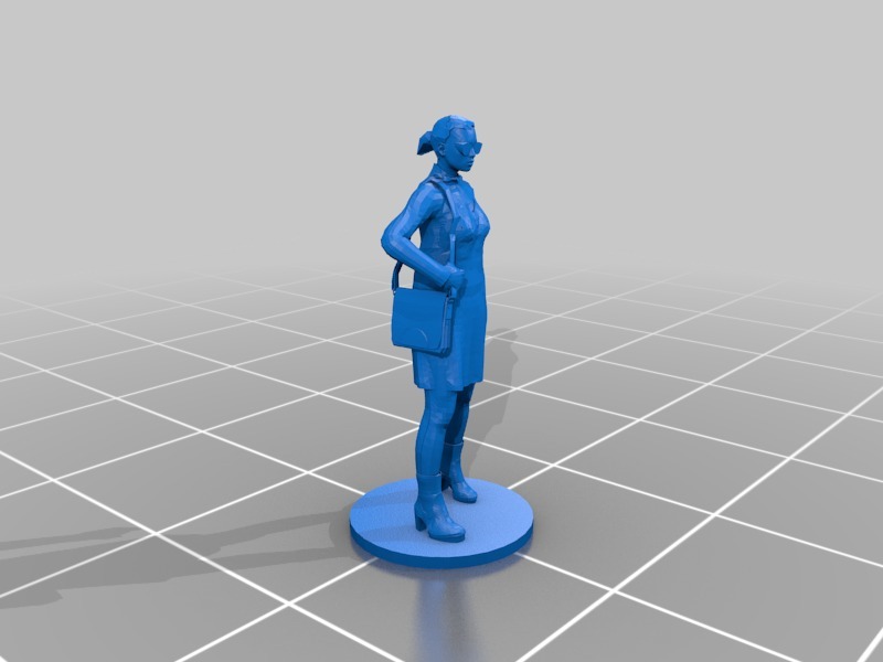 Woman 1/87 scale (H0) by Timo77 | Download free STL model | Printables.com