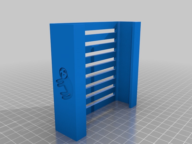 Miniatura 5 do modelo 3D Sloth/Plain Coaster and Holder