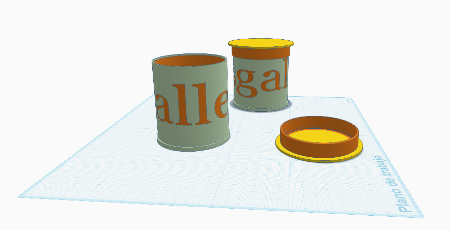 Bote de Galletas, azucar con Tapa Personalizable / Cookie Jar with Lid