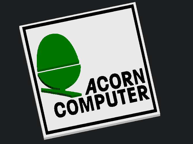 Acorn Computer Logo (Multi_Layer color) by Vendicar Decarian | Download ...