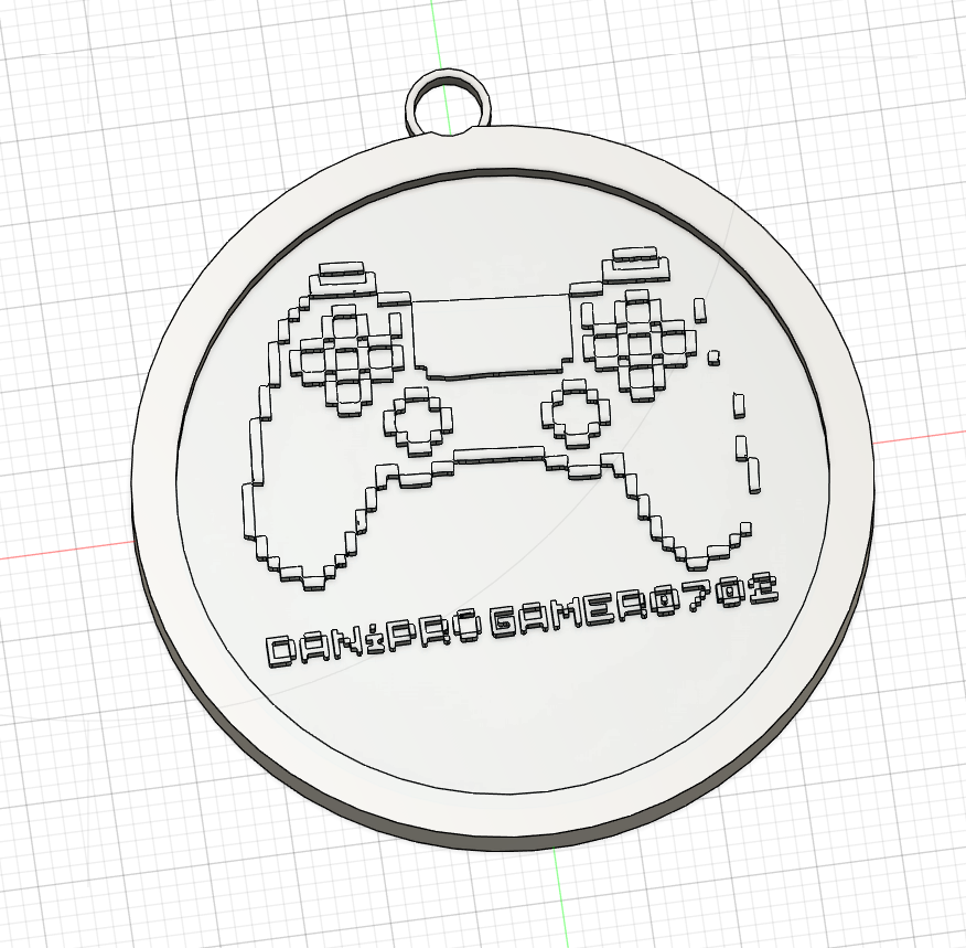 DaniProGamer 0702 keychain
