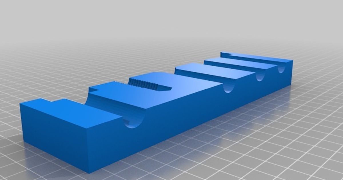 Drilled Hole Demonstration by zcohen | Download free STL model ...