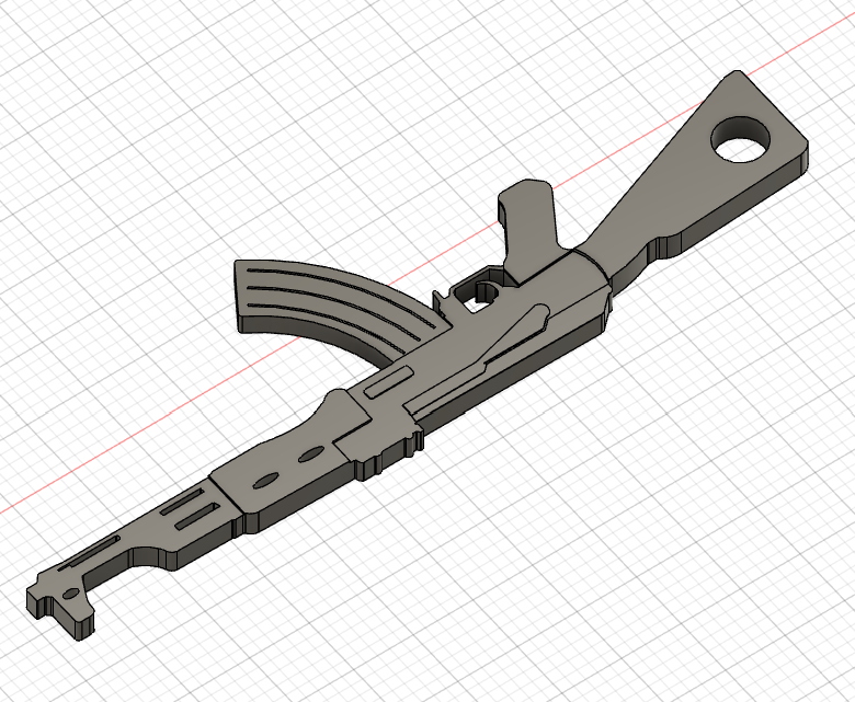 AK47 keychain — thumbnail 2