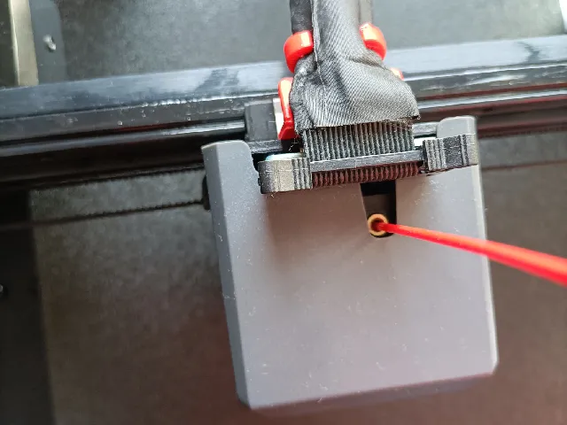 Artillery Sidewinder X4 - Extruder Cable Support Mod (Another version)