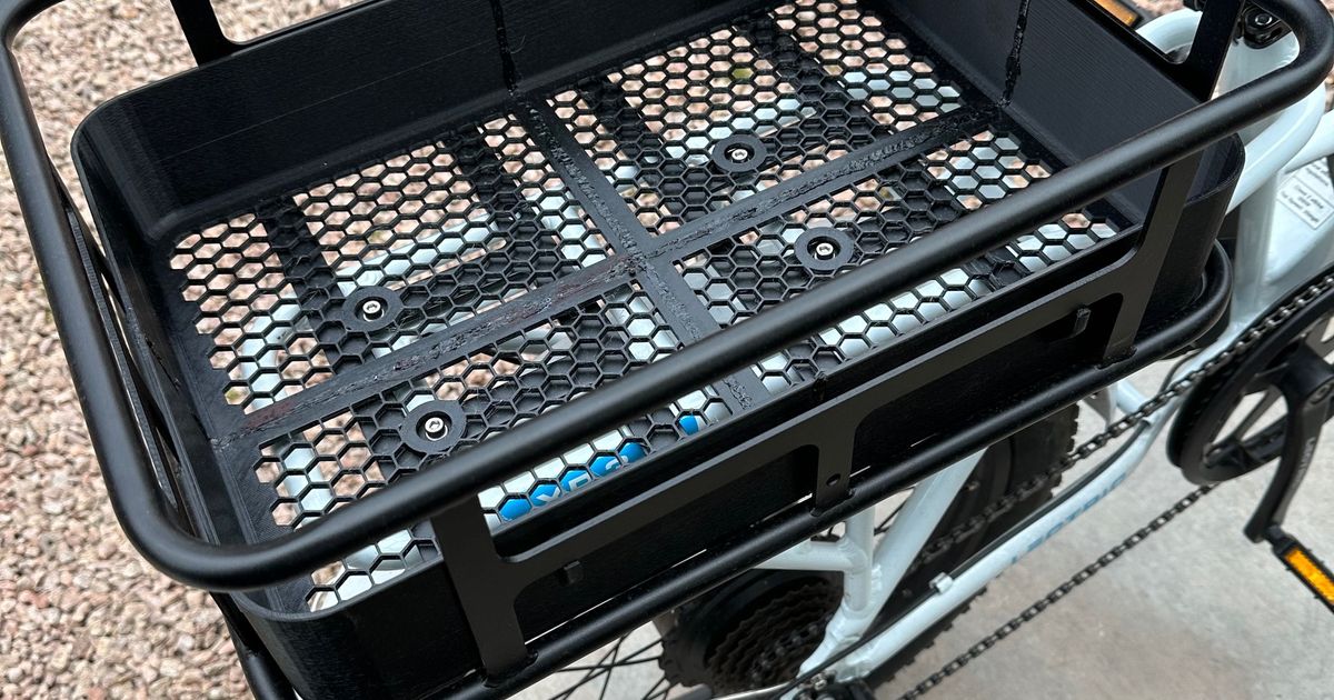 Basket Liner for Lectric Bike XP 3.0 Rear Basket by jcbreid Download