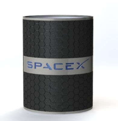 SpaceX Pen Holder2