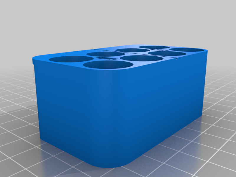 Rechargeable Battery Organizer by ntdesign Download free STL model