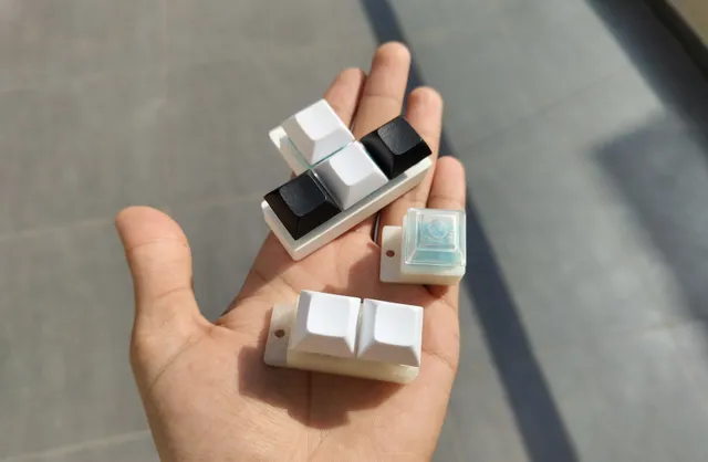 Mechanical Keyboard Switch Keychains