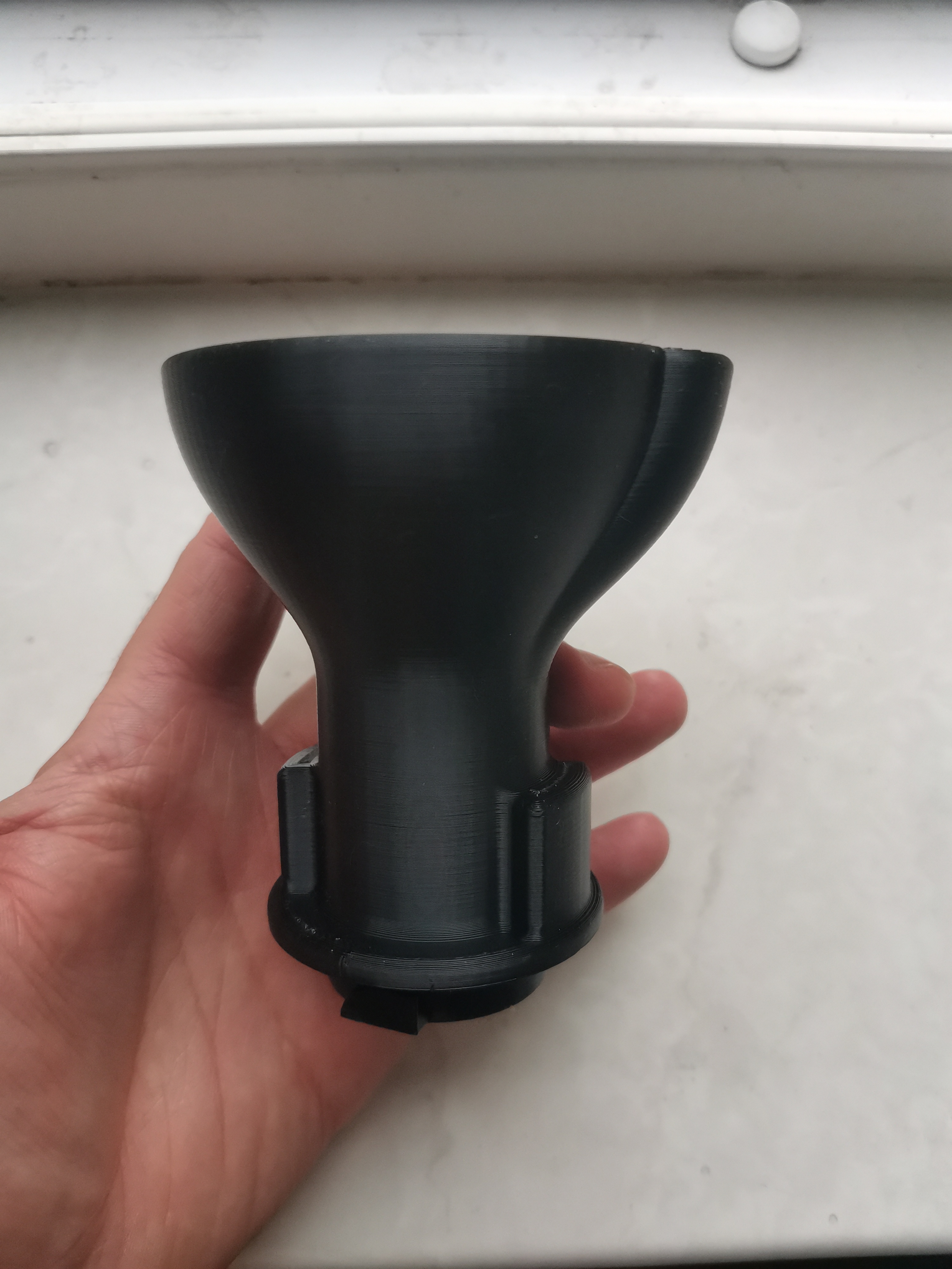 Oil filling funnel with air duct for Volkswagen Touareg