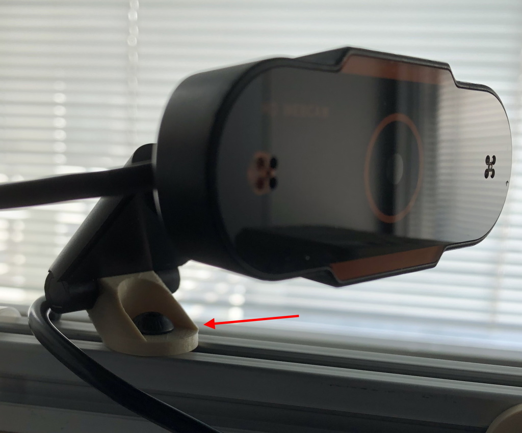 Generic Webcam 2020 extrusion mount