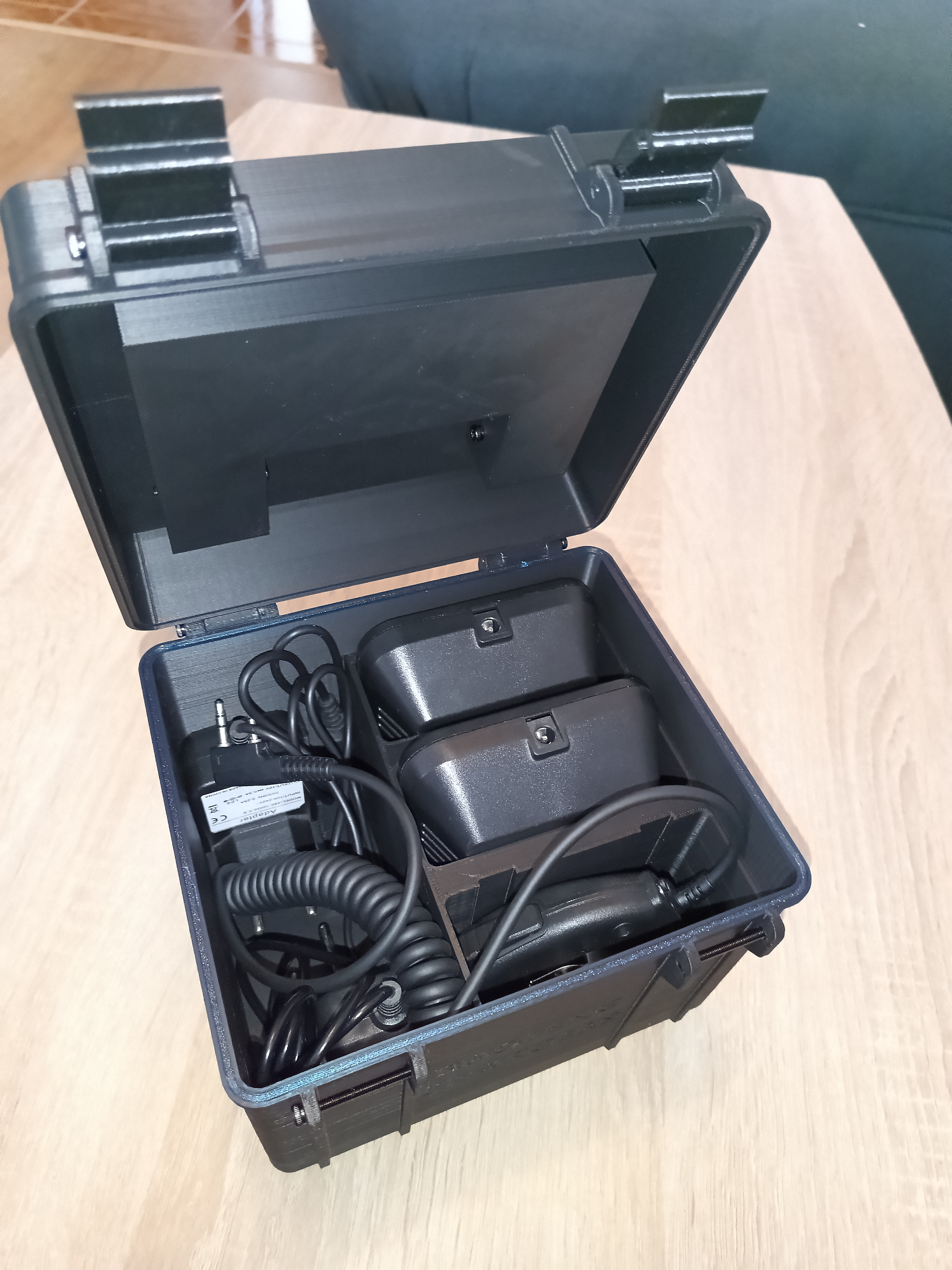 Baofeng UV-5R charger Box 3D model thumbnail