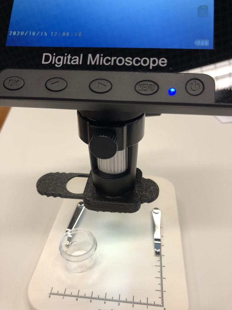 USB Microscope filter holder von ntdesign Kostenloses STLModell