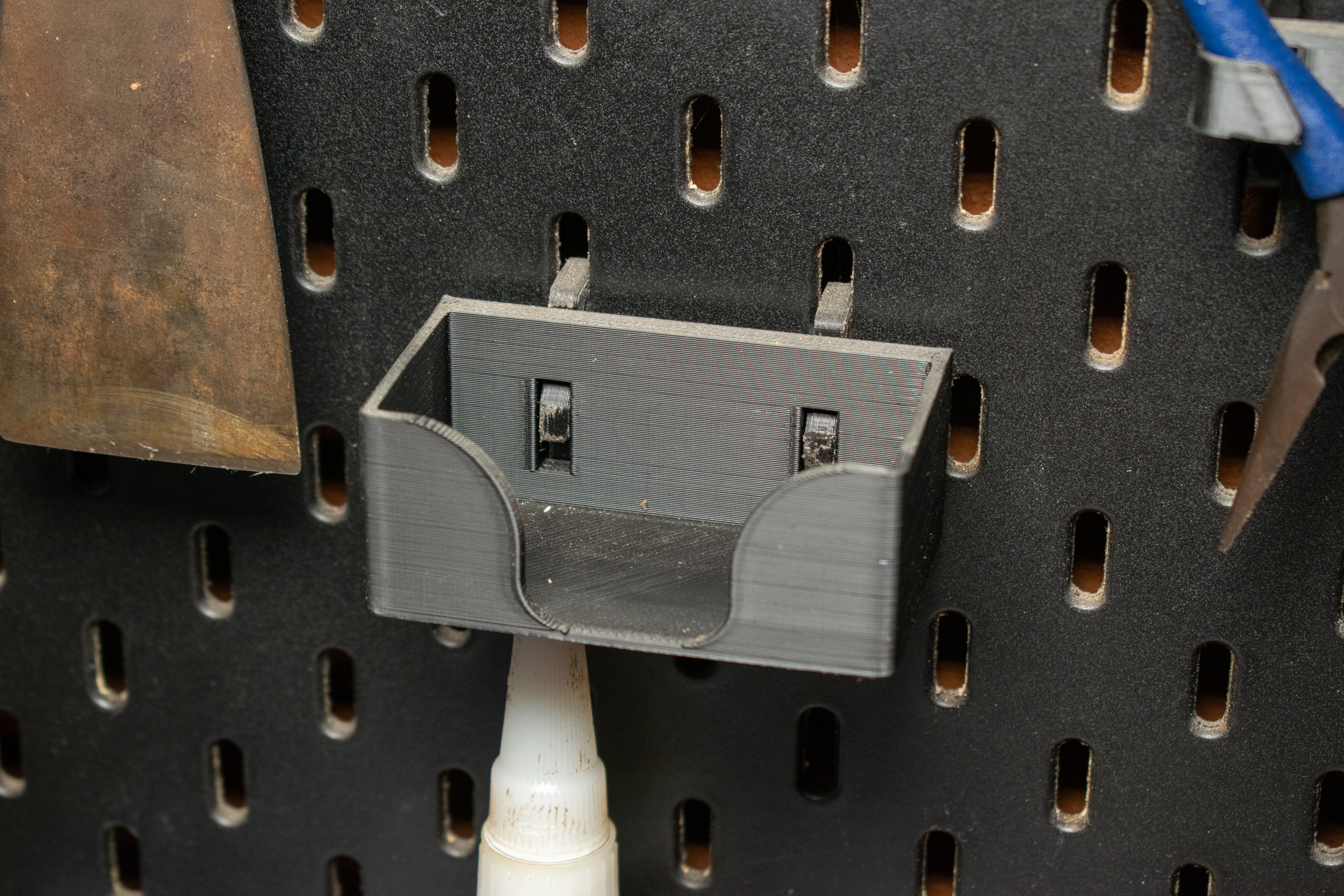 Multimeter support for Ikea Skadis — miniatura 3