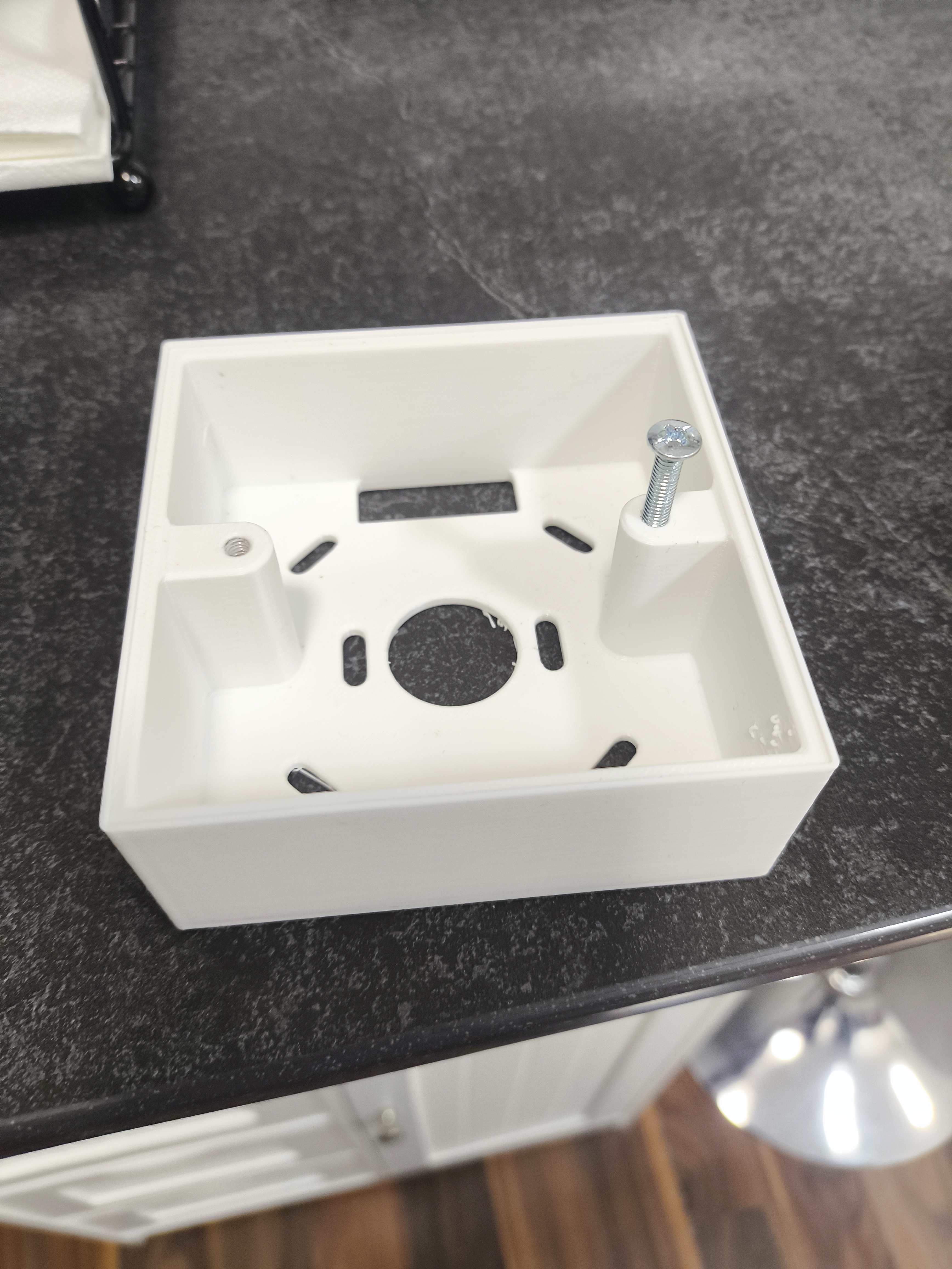 Surface-mount thermostat box — miniatura 7