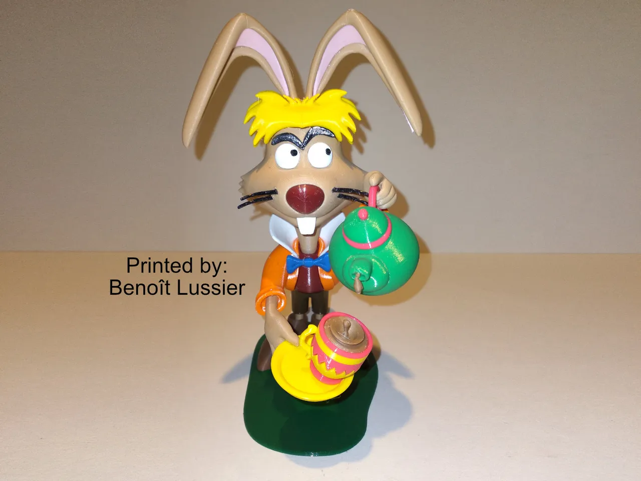 March Hare, Mottled Host ４枚 Animatronic head of the March Hare from 'Alice in Wonderland