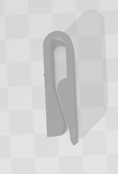 Sunglasses Clip 3D model thumbnail