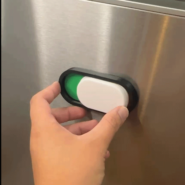 Toggle on/off sign
