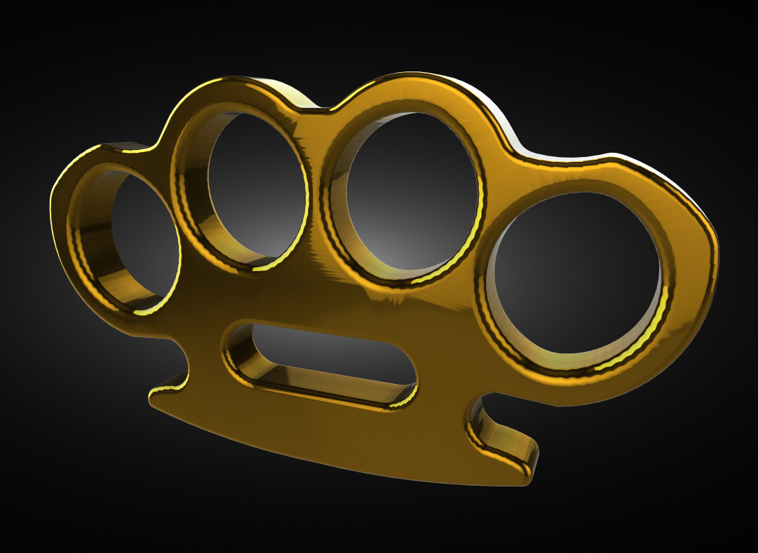 Miniatura 2 do modelo 3D Defense Knuckles - Classic