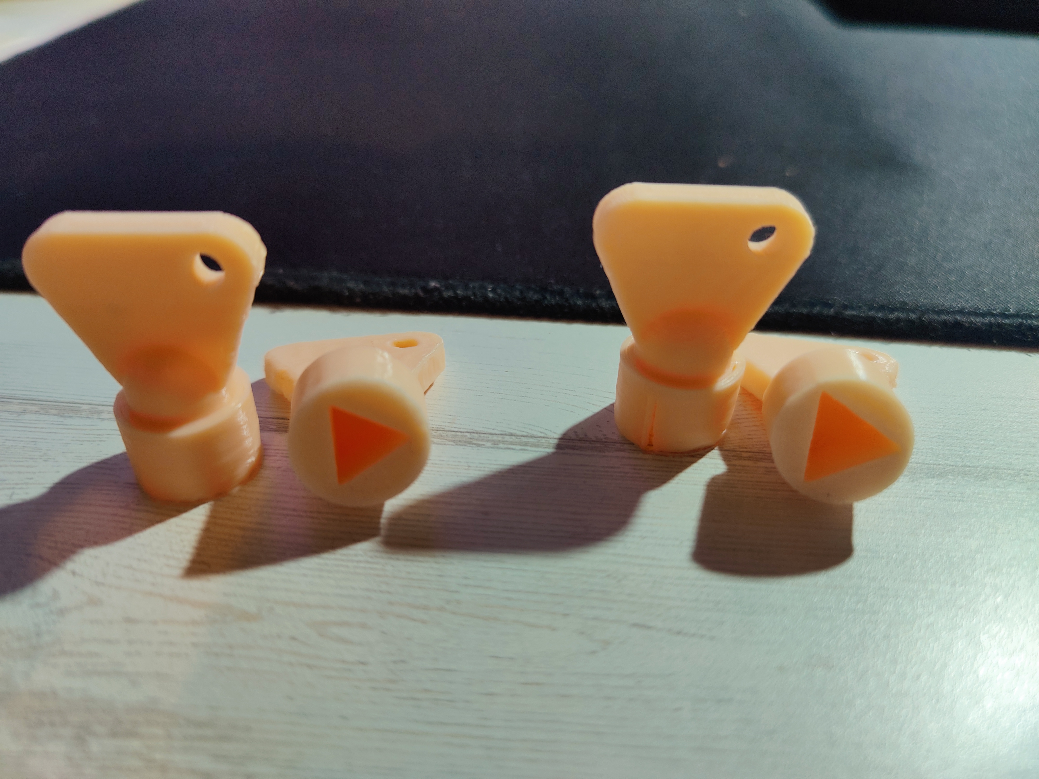 Triangular Keys