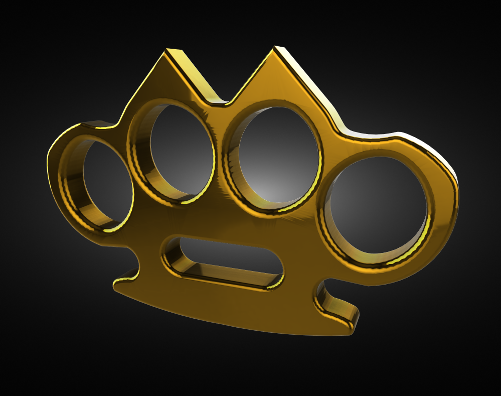Miniatura 2 do modelo 3D Defense Knuckles - Cat Ears
