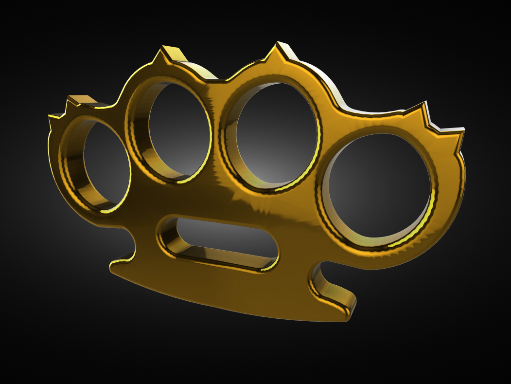 Miniatura 2 do modelo 3D Defense Knuckles