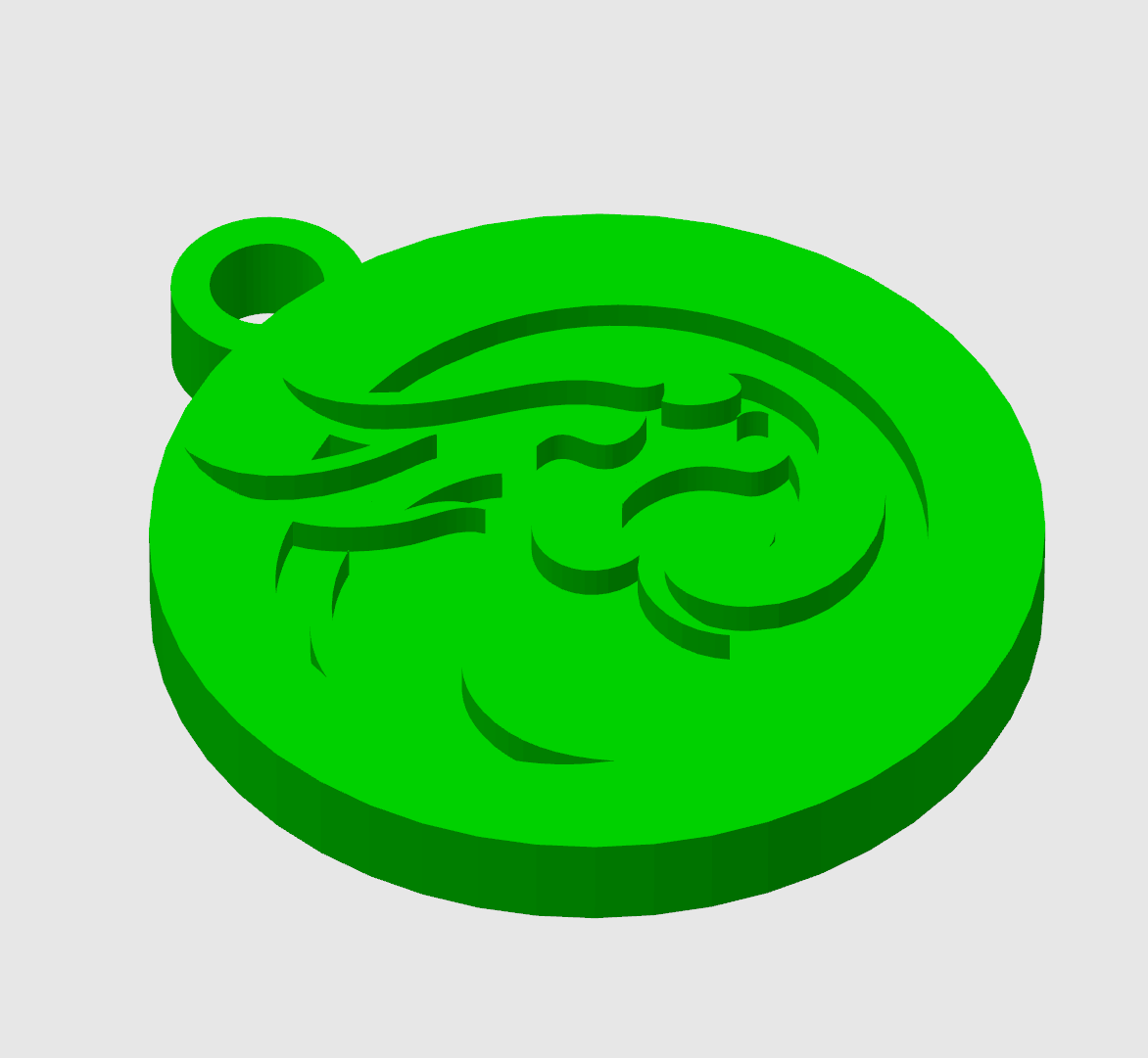 Keychain dragon - NO SUPPORTS - FAST PRINTING