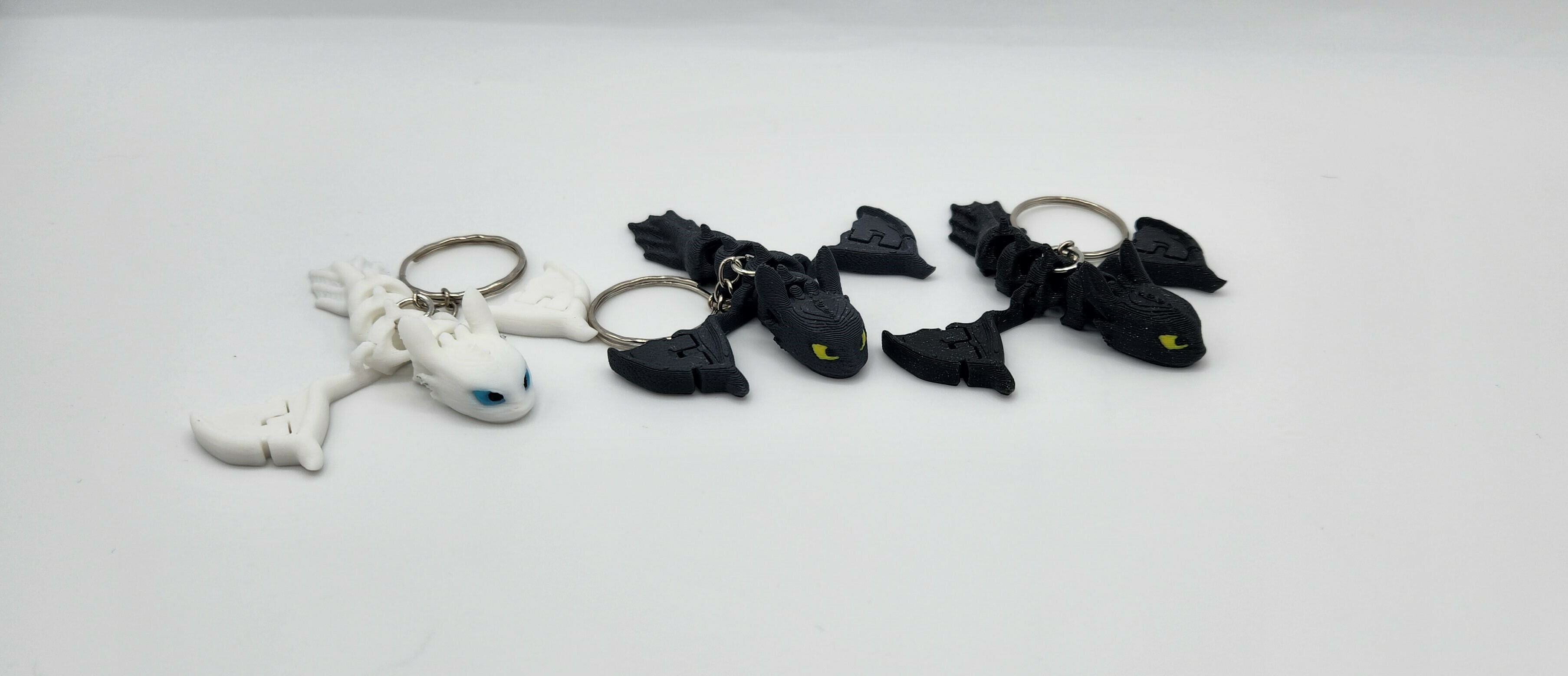 Baby Flexi Toothless Keychain