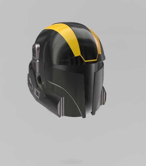 Helldiver Mandalorian Helmet Mashup by ReProps | Download free STL ...