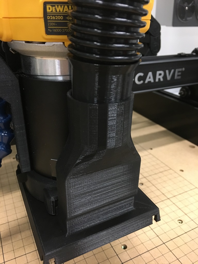 Customizable Shop Vac Hose Adapter