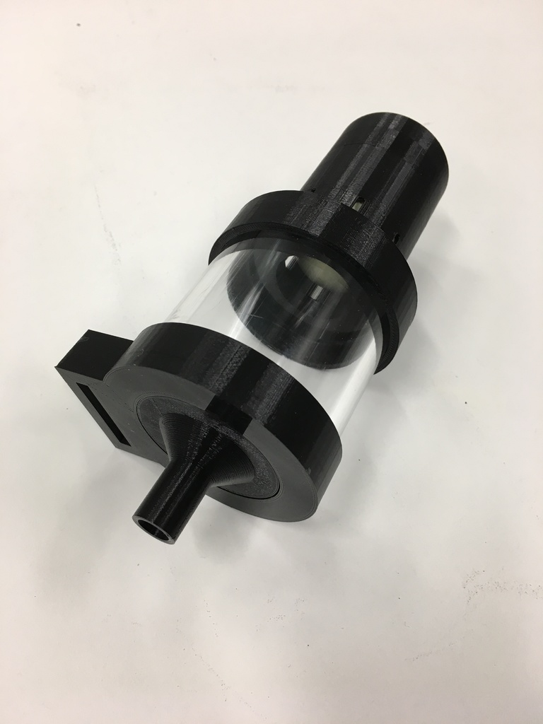 Drytube for Silicate Pellets with Anti-Backflow