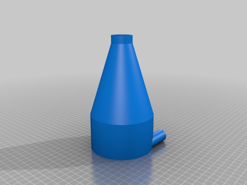 Miniatura 2 do modelo 3D Customizable Cyclone Separator (RMX)
