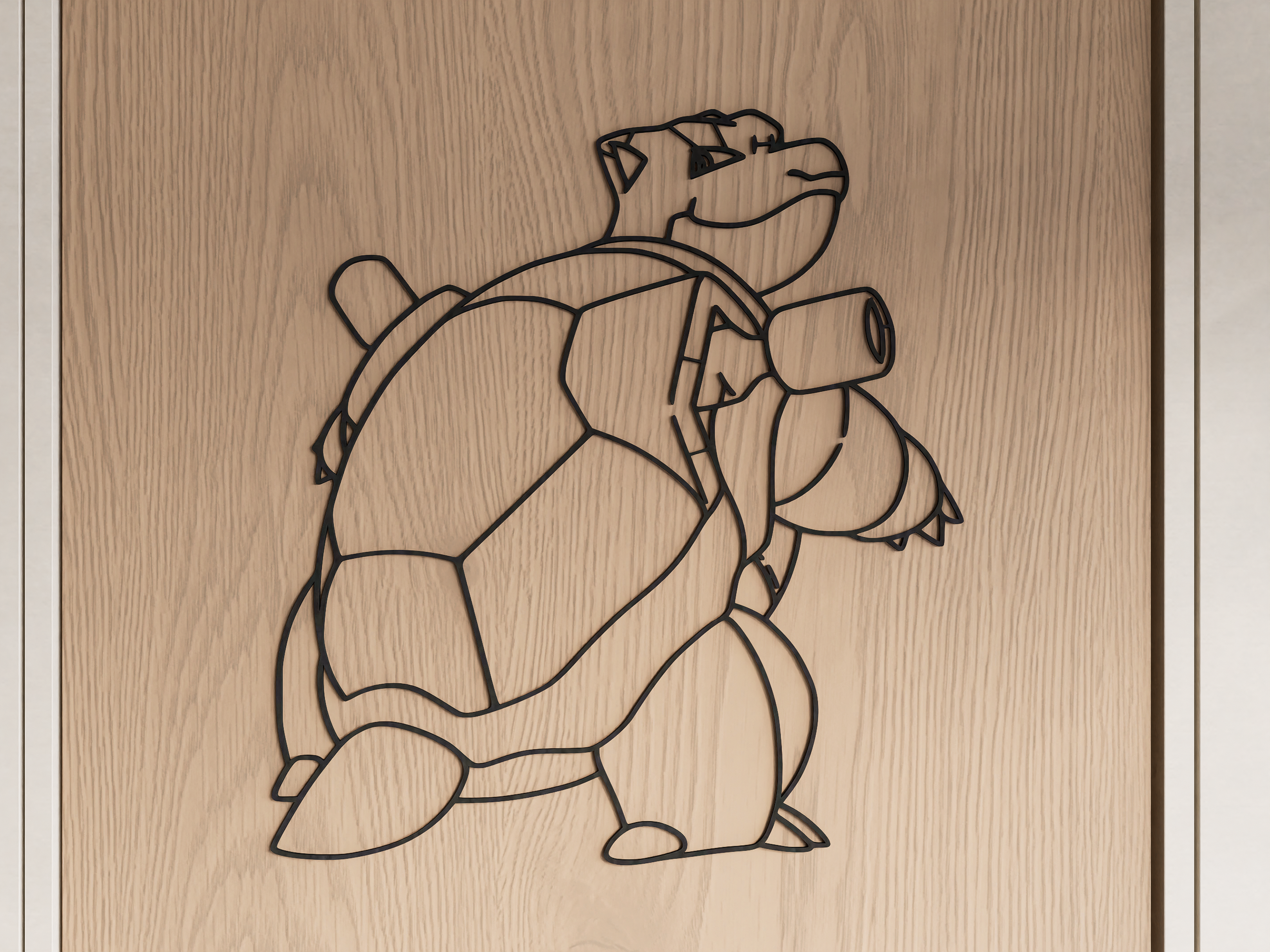 Blastoise Wall Art