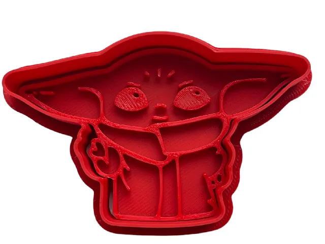 Baby yoda cookie cutter