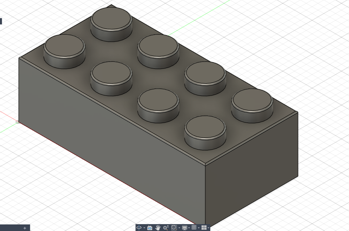 Lego Block 2x8