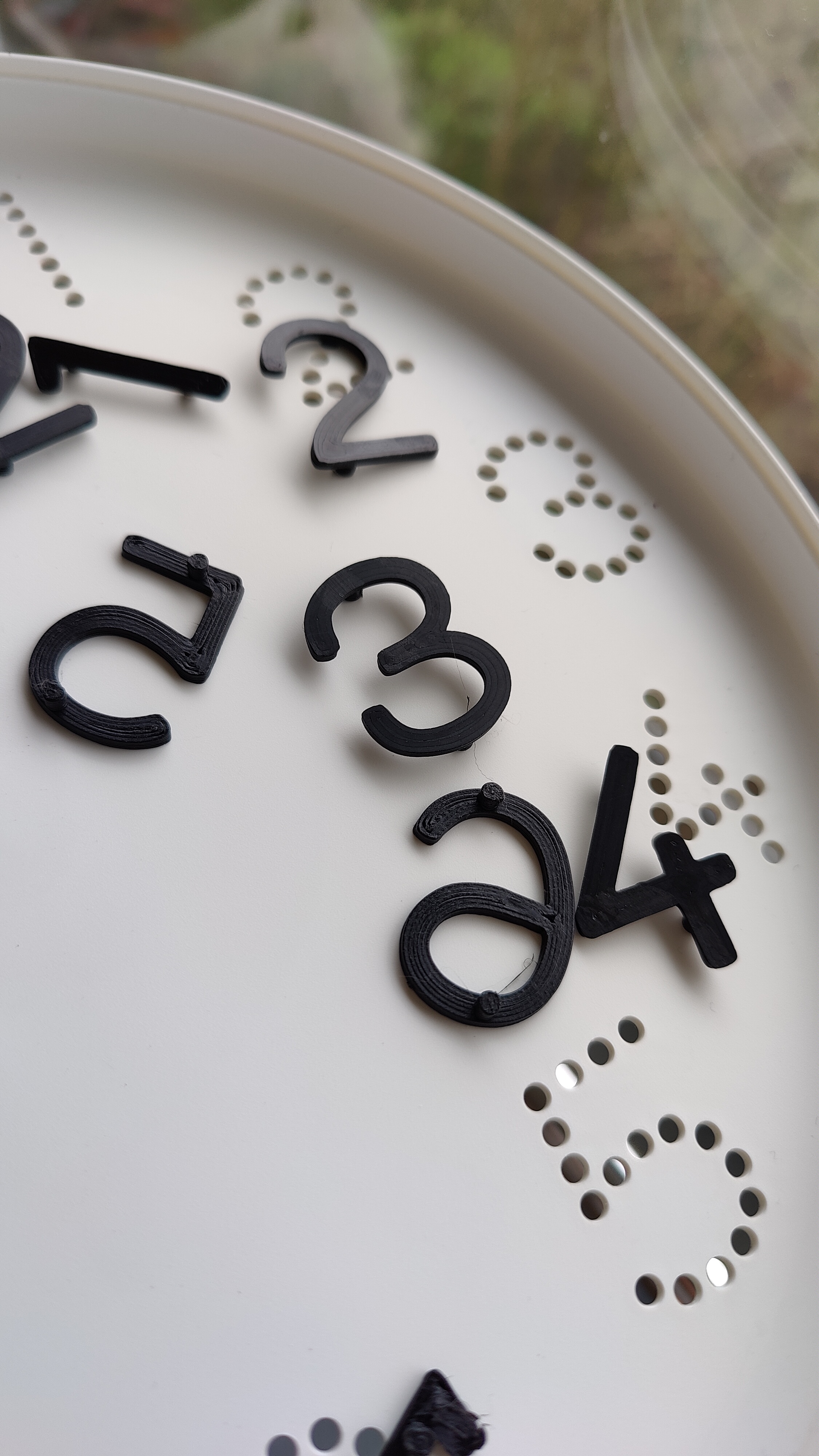 Ikea TROMMA clock numbers