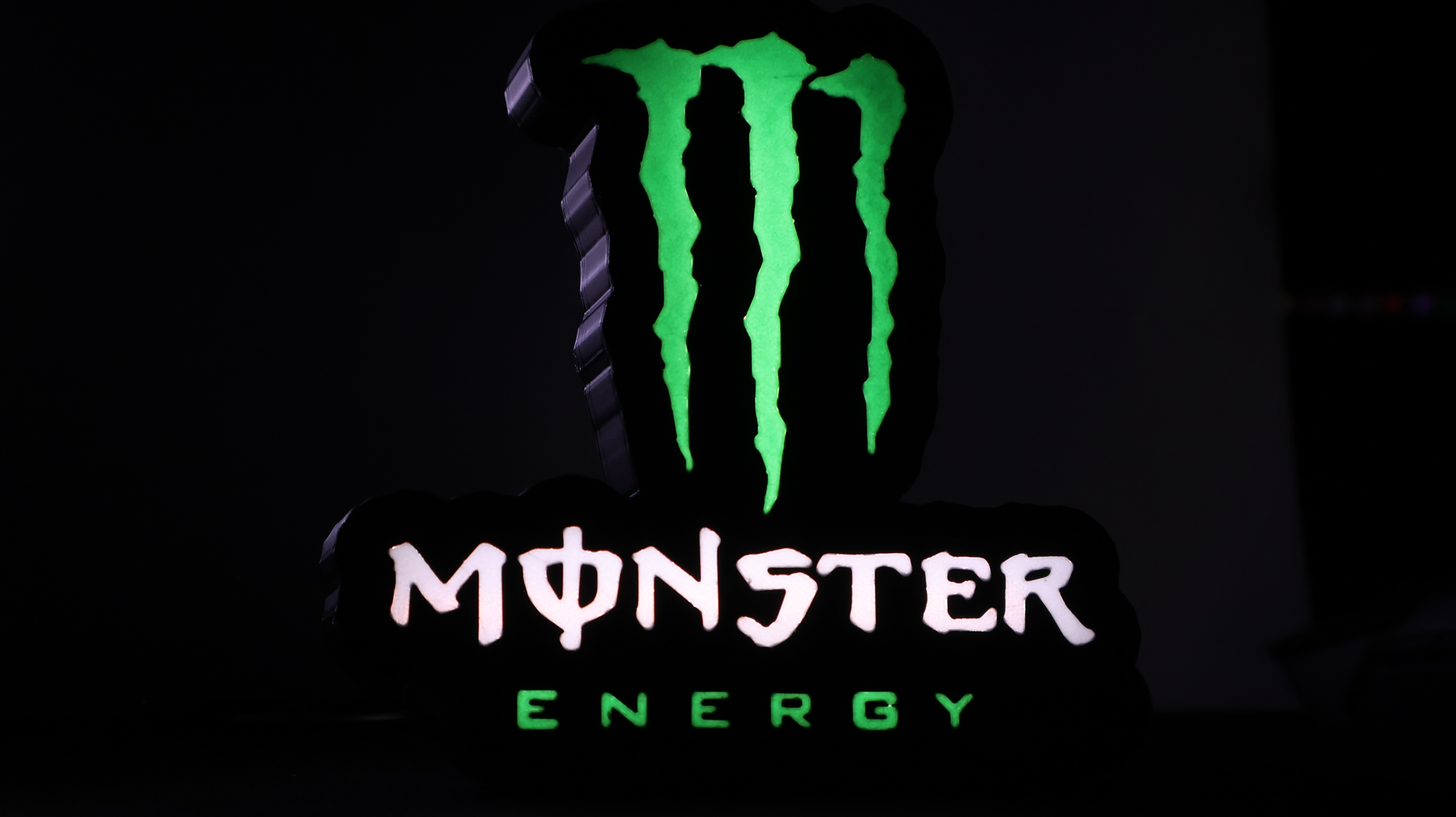 Monster Energy Drink LED Lightbox Box