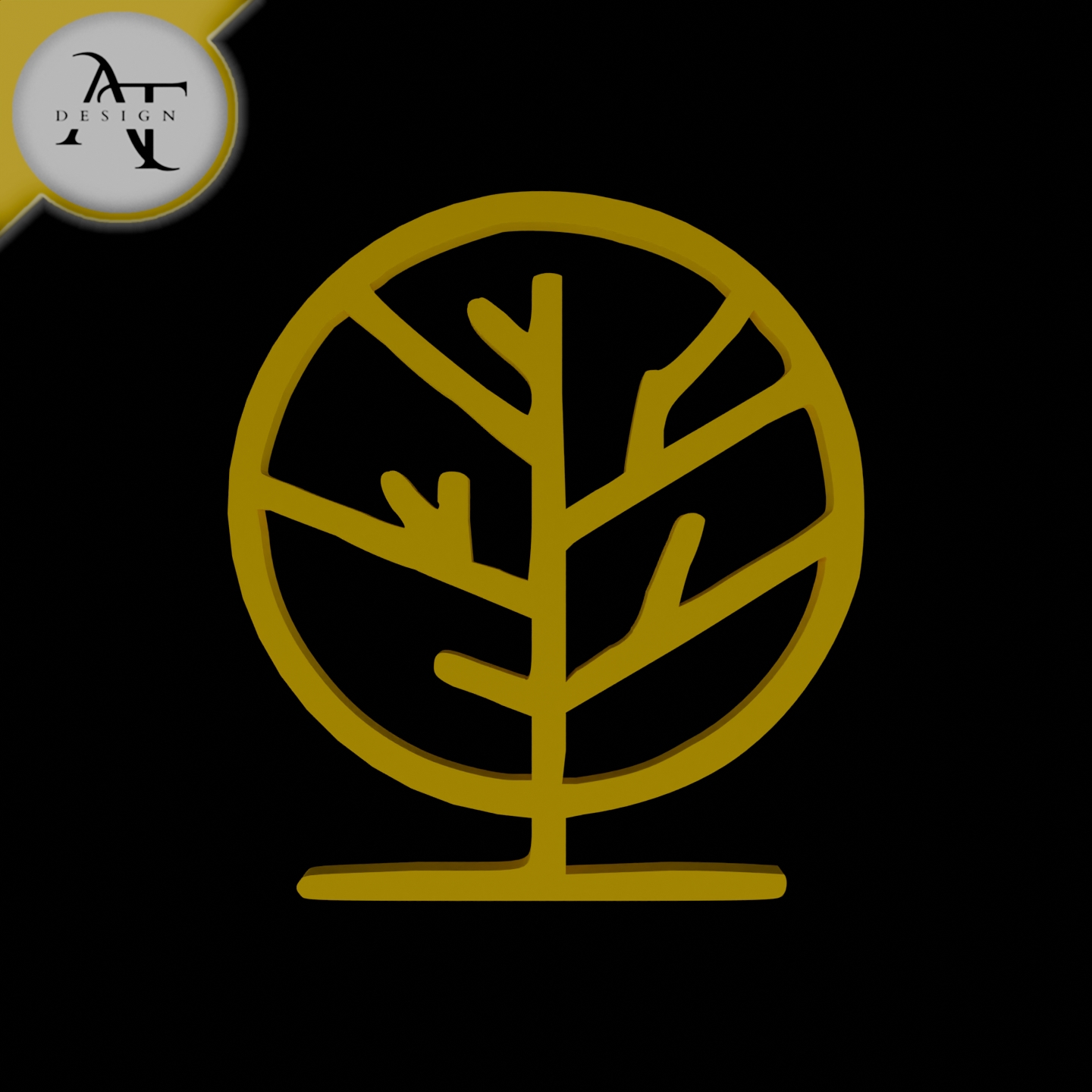 Simple Tree Symbol - 2D Art