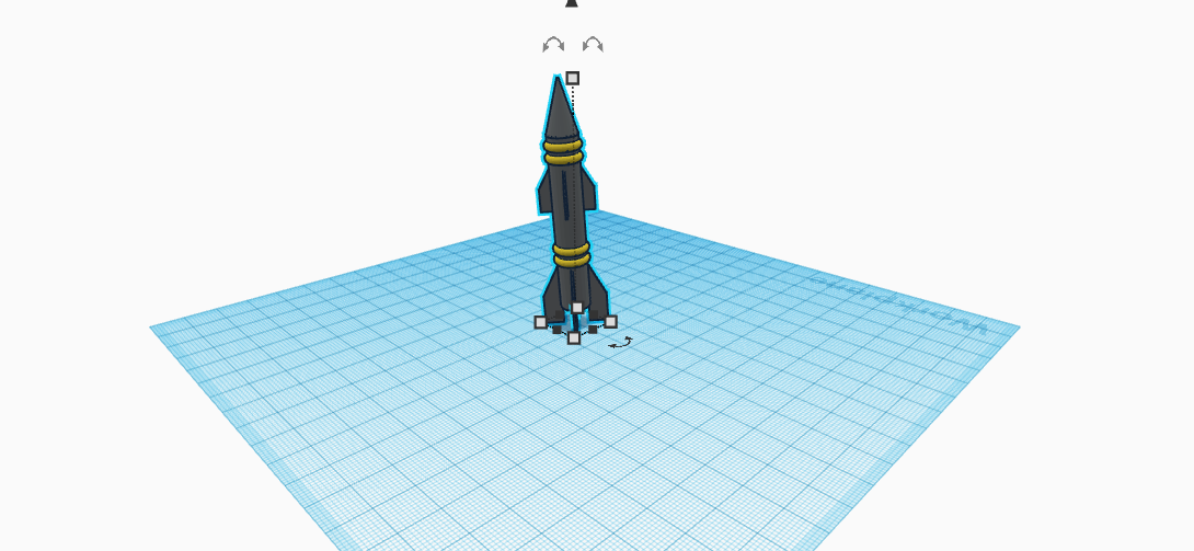 little toy rocket ship