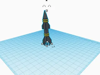 little toy rocket ship by Colton Allen | Download free STL model ...