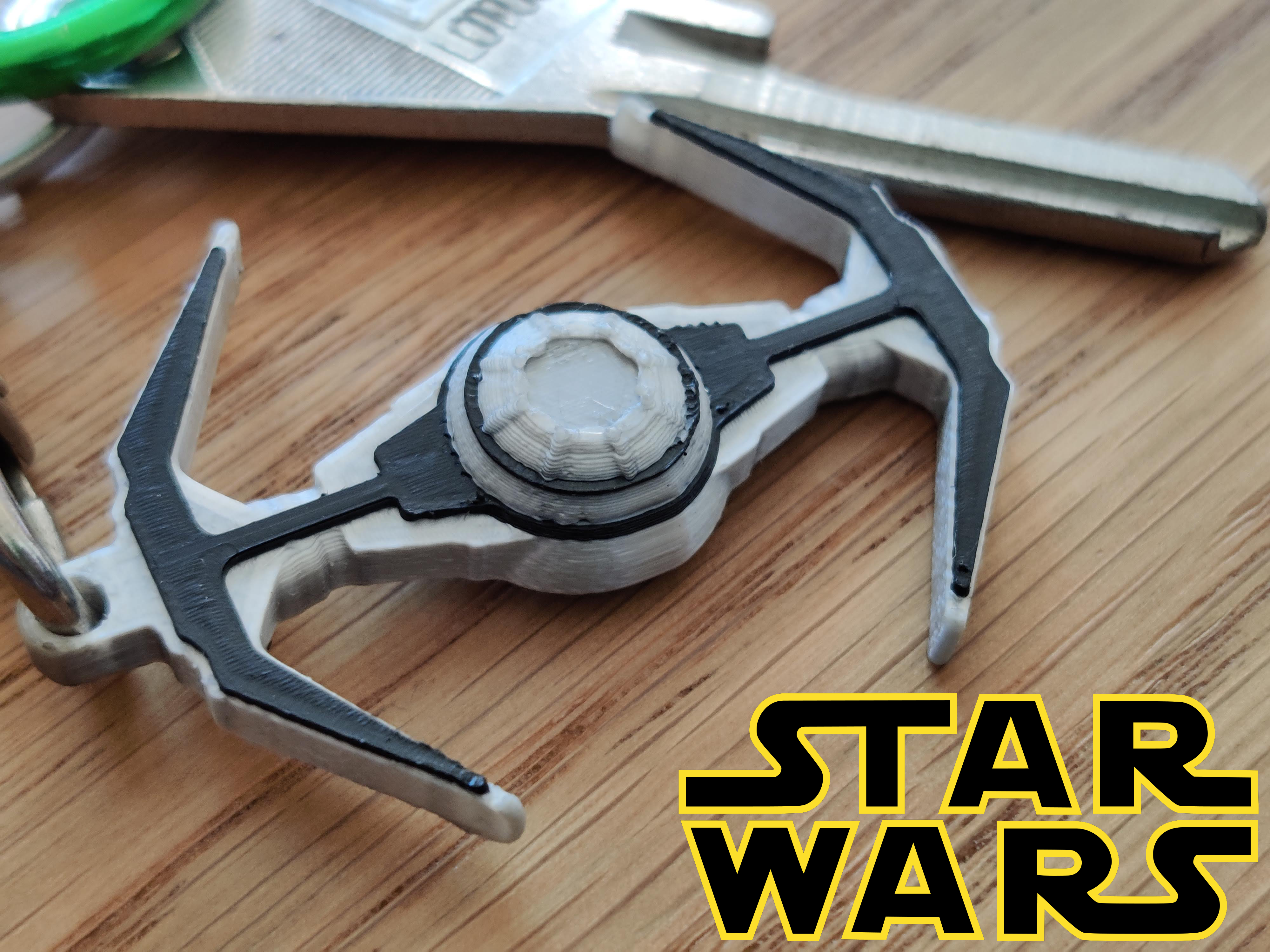 Star Wars TIE Fighter keychain