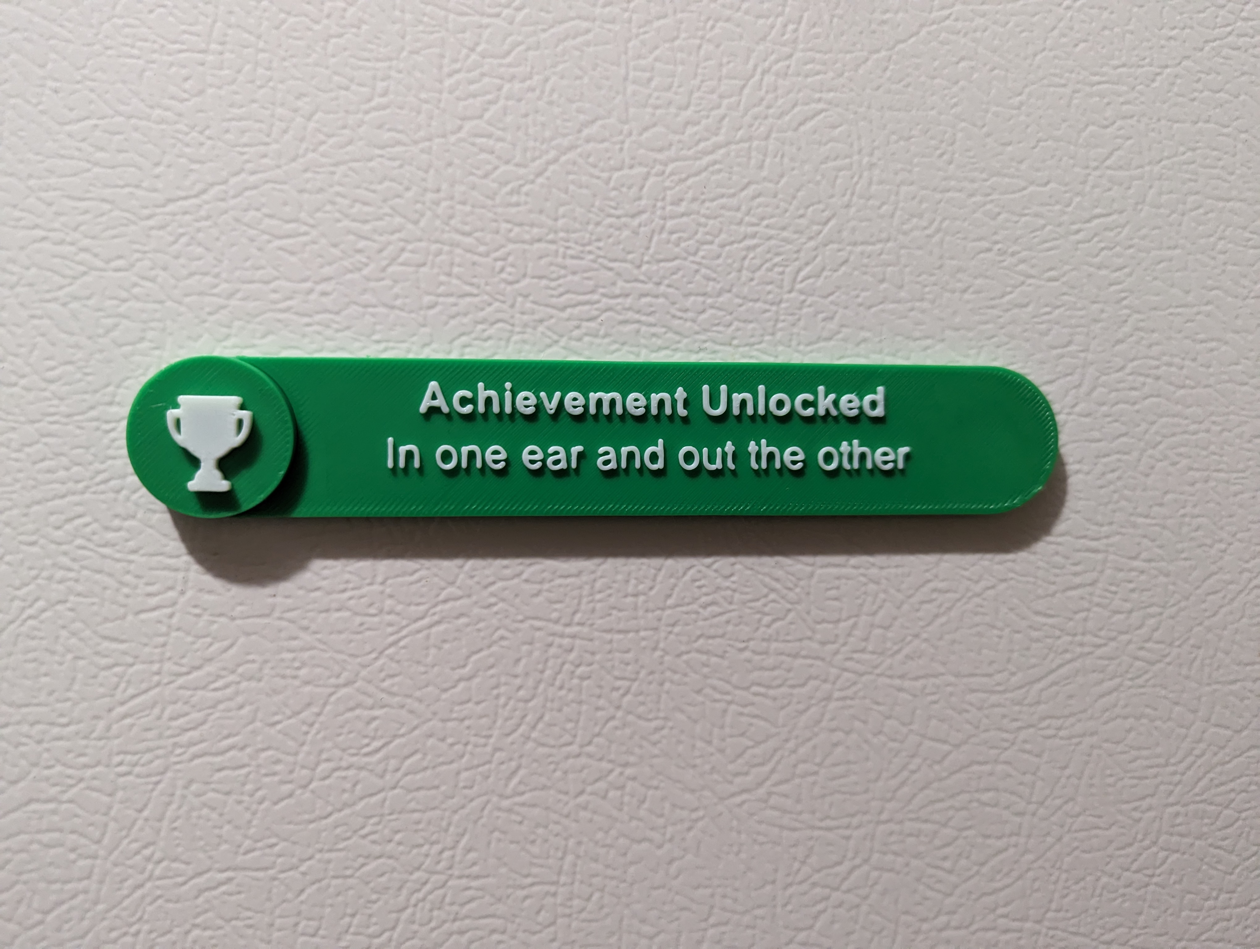 Achievement Unlocked