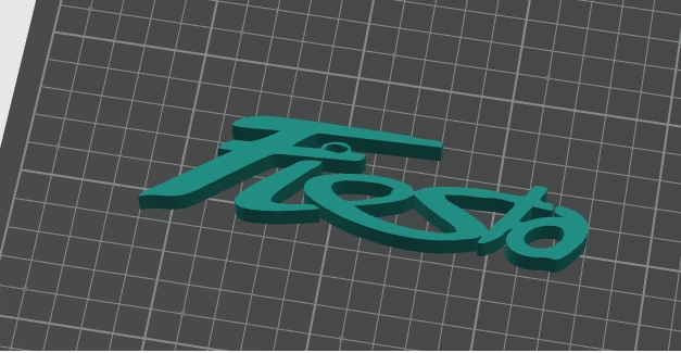 LOGO FORD FIESTA 1.6 2013 - 2018