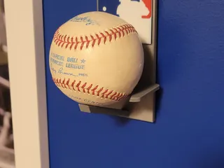 Baseball holder / display by WisersDulux | Download free STL model ...