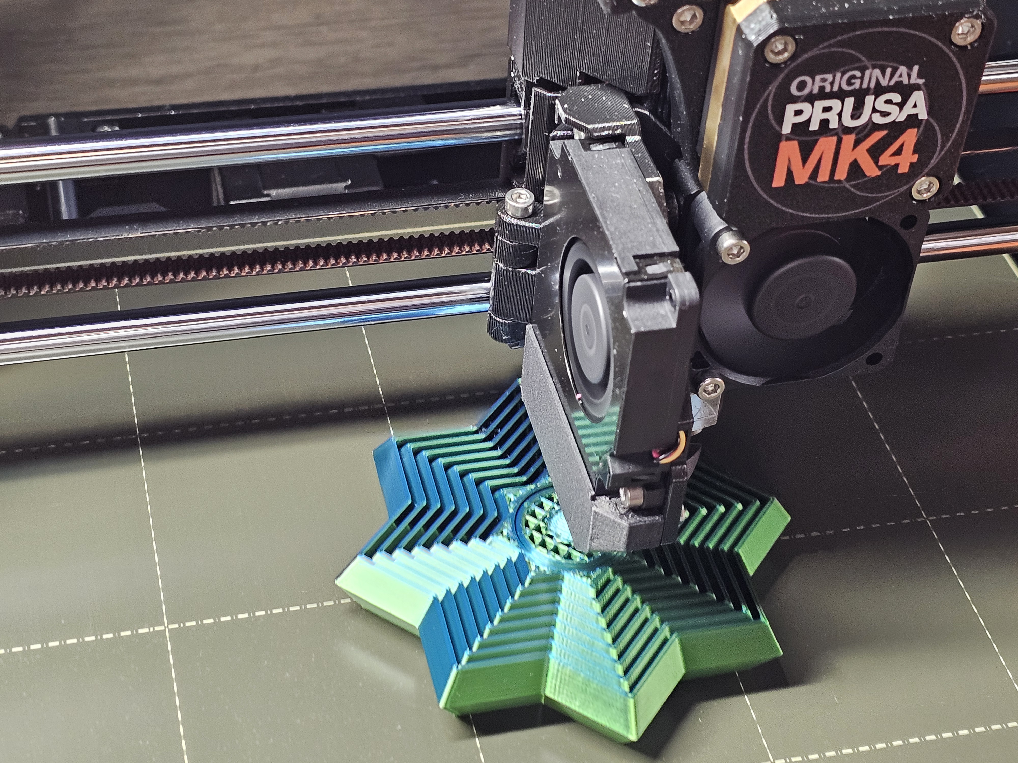 Miniatura 5 do modelo 3D Star Flex Fidget Spinner