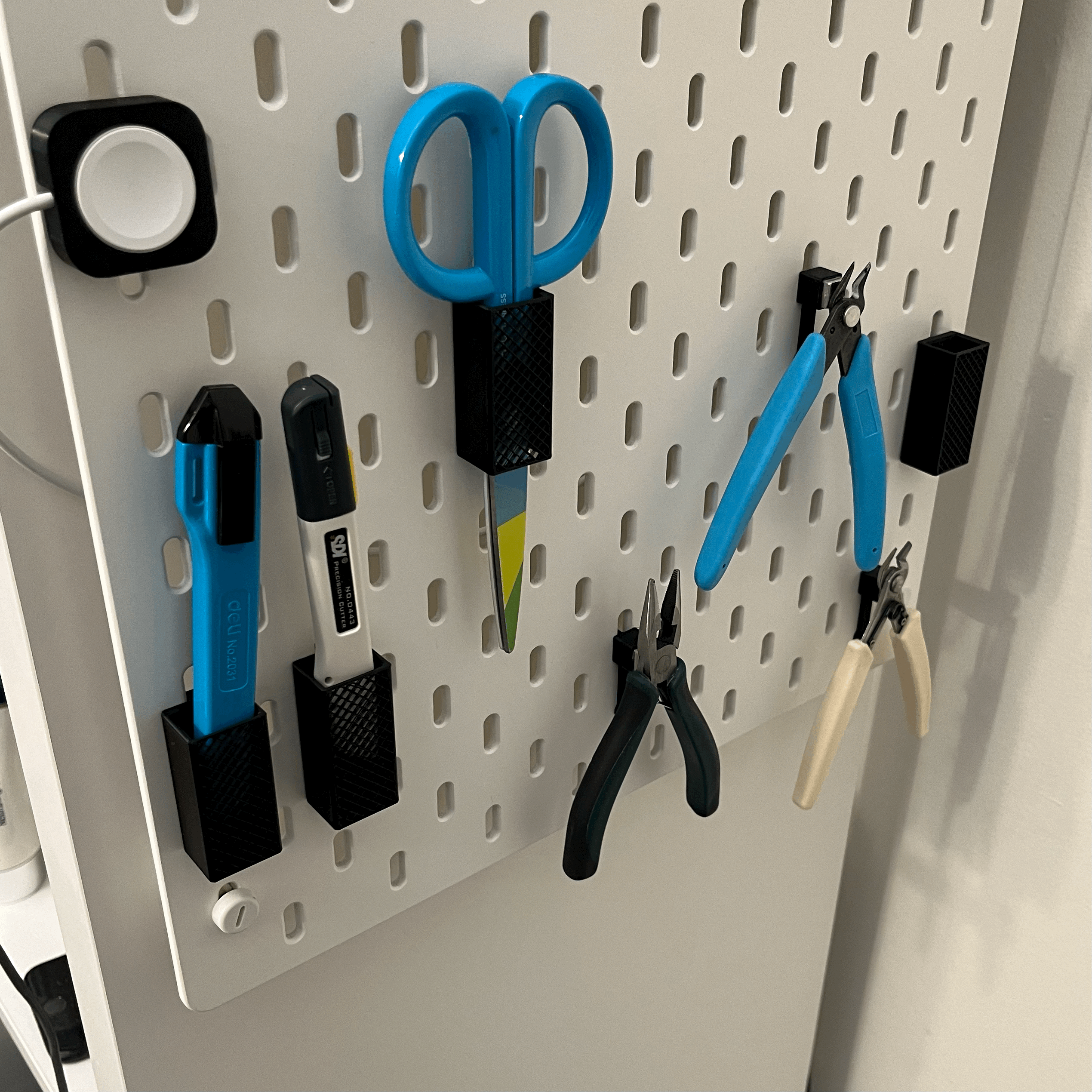 IKEA pegboard accessories by Oliver Xie