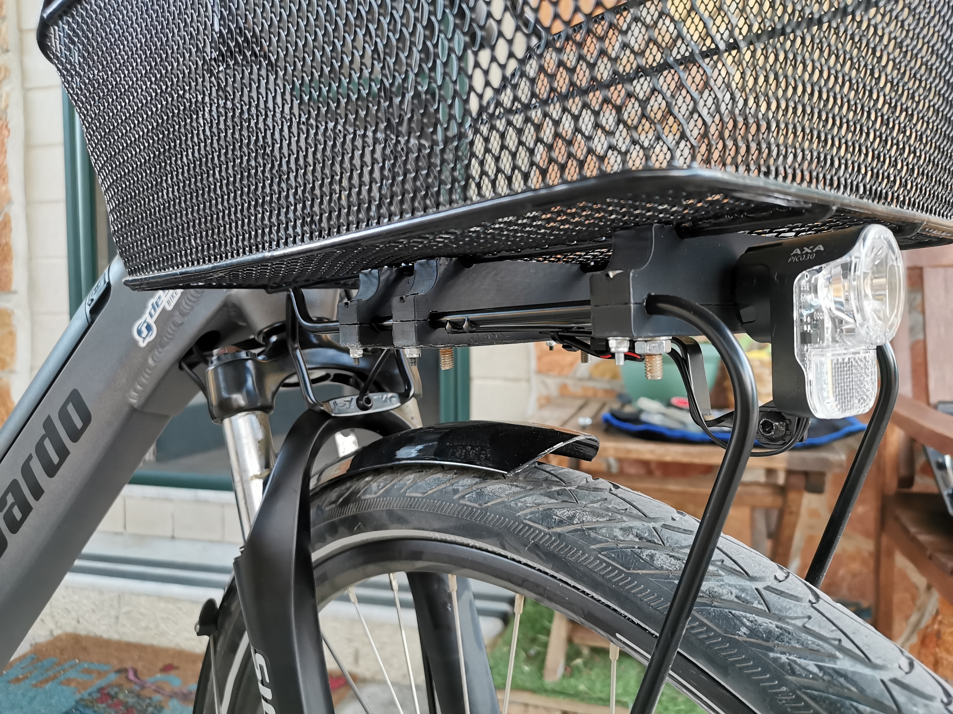 Bike Rack Support for Basket - Supporto cestino frontale bici