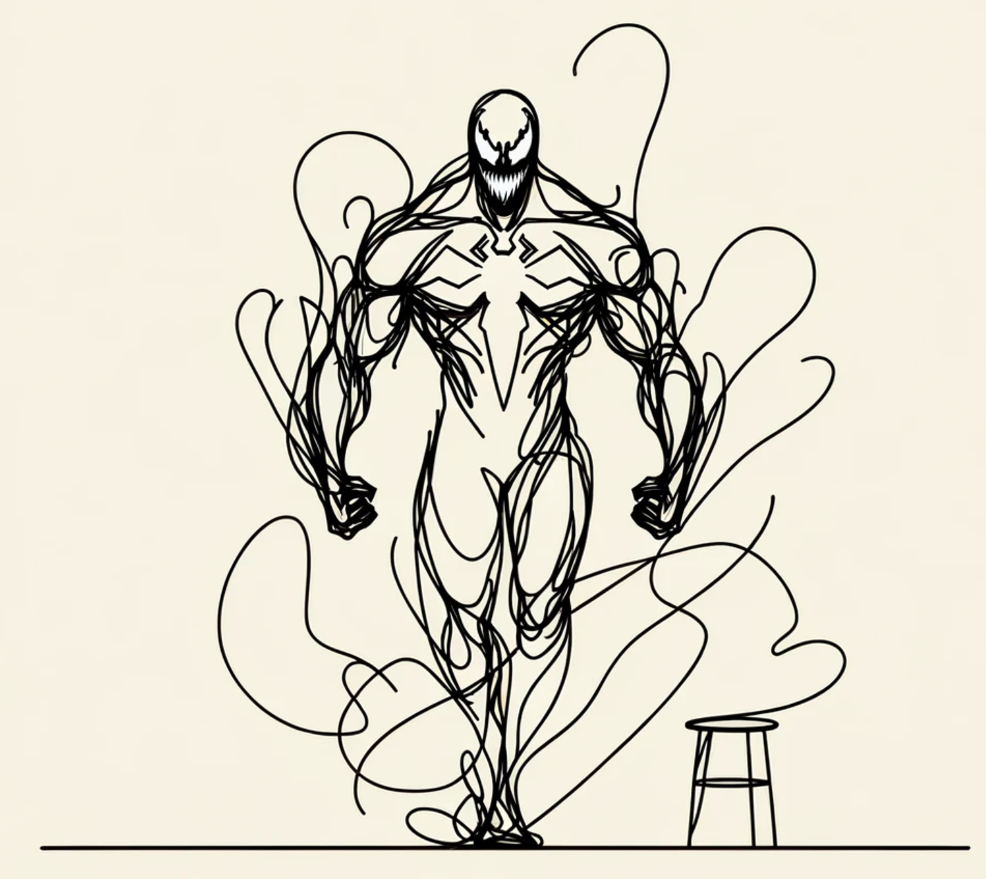 Venom Statue