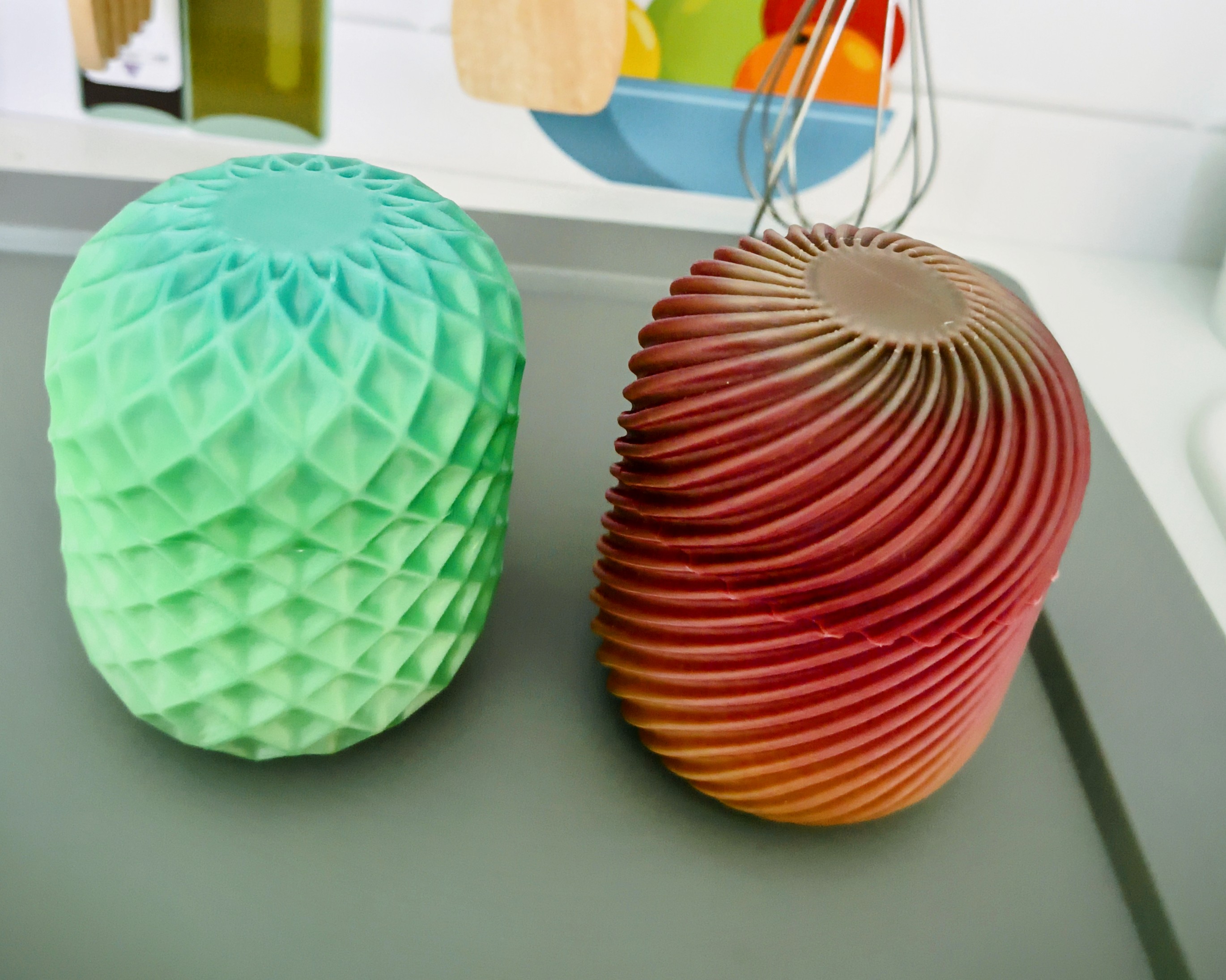 Tactile Twist Containers