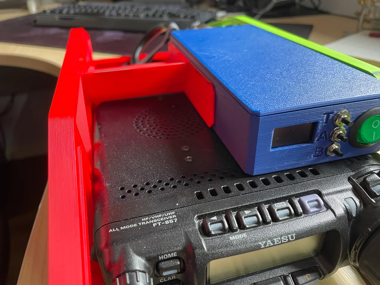 Yaesu FT-857 Portable Frame by Gracro | Download free STL model |  Printables.com