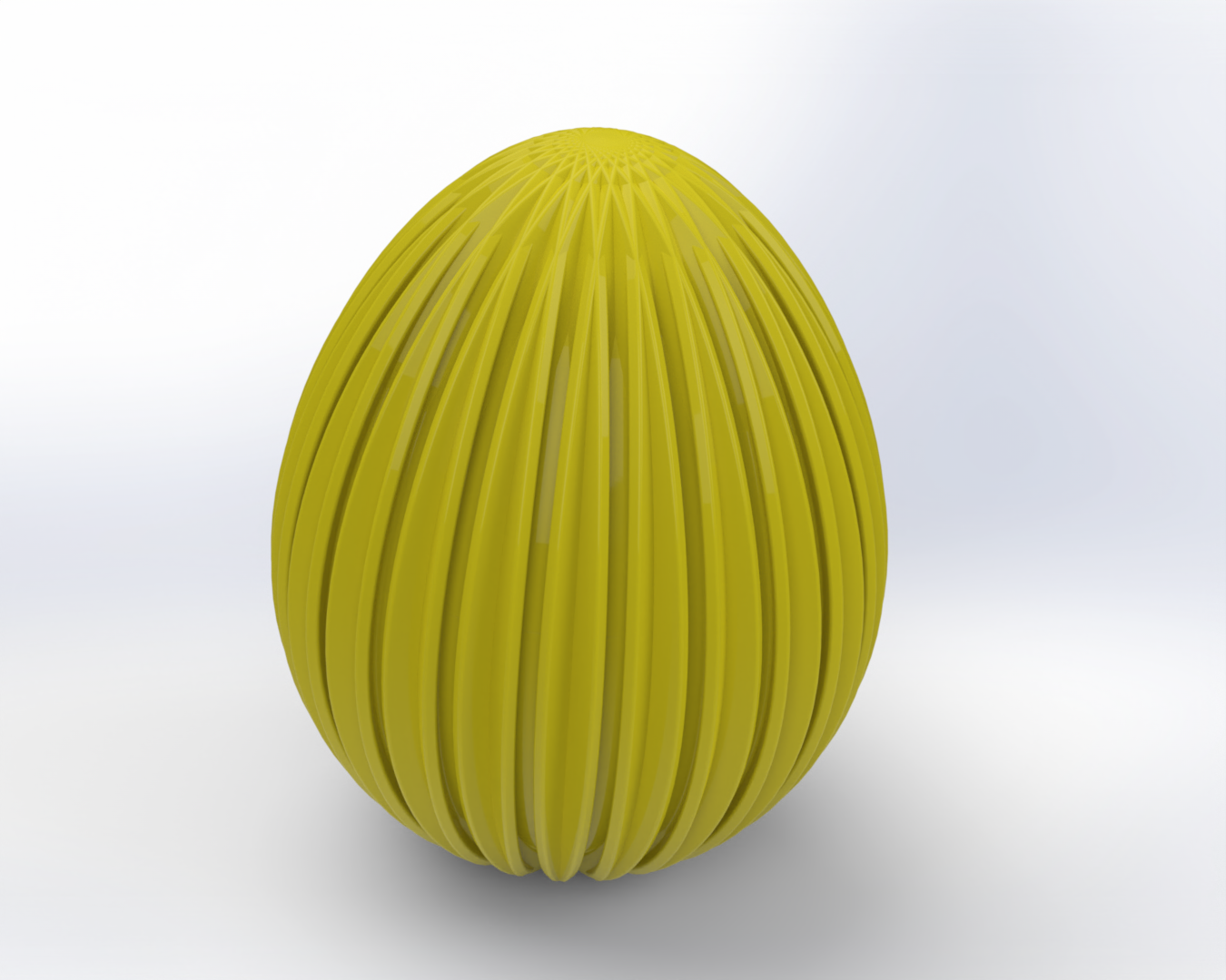 Miniatura 3 do modelo 3D chocolate egg container